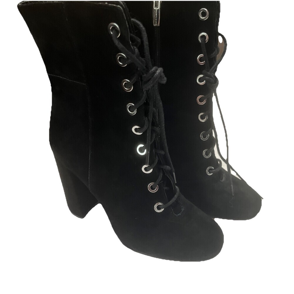 Vince Camuto Teisha Lace Up Ankle Boot Steampunk Festival Costume Victorian 9 - Picture 7 of 8